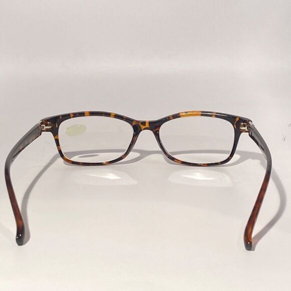 Reading Glasses 2.25 Tortoise with Decorative Silver Detail Readers NWT - Picture 4 of 7